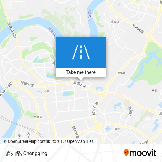 嘉如路 map