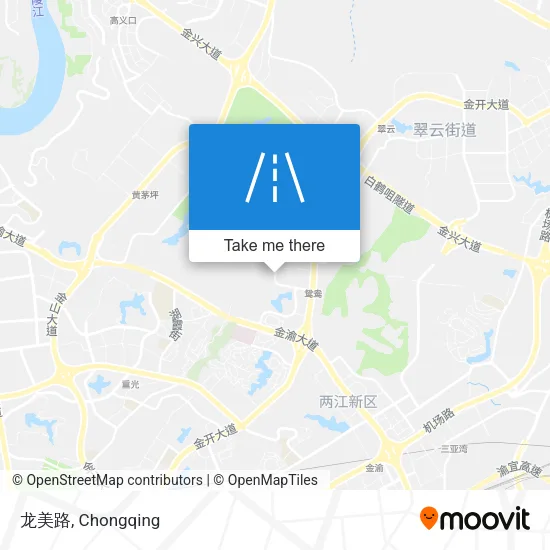 龙美路 map
