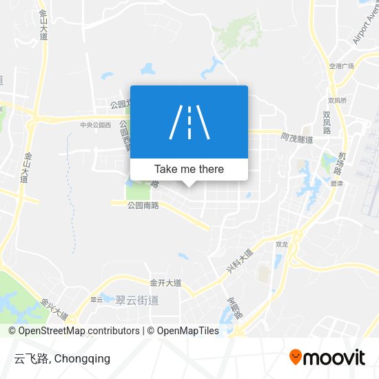 云飞路 map