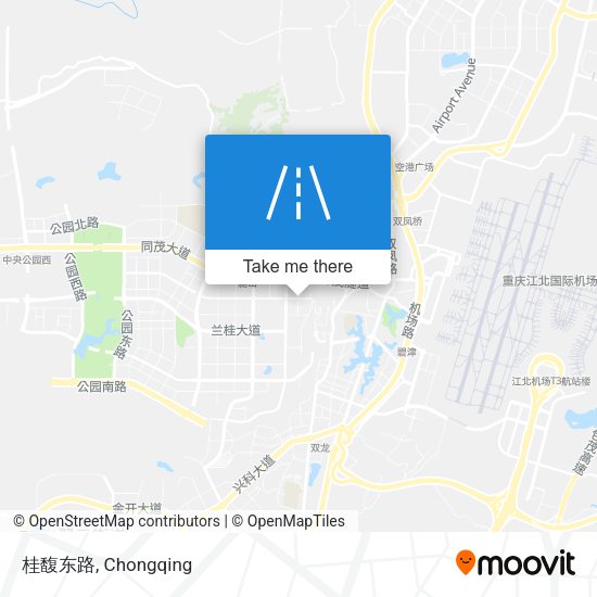 桂馥东路 map