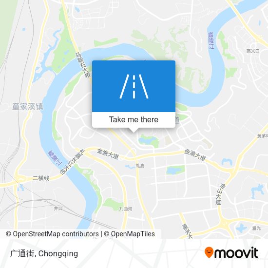 广通街 map