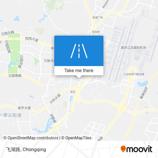 飞湖路 map