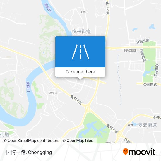 国博一路 map
