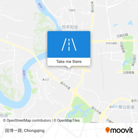 国博一路 map
