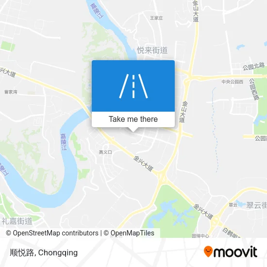 顺悦路 map