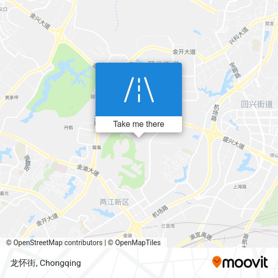 龙怀街 map