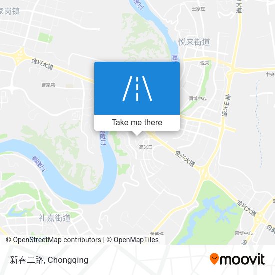 新春二路 map