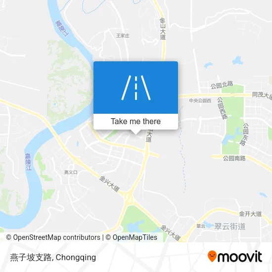 燕子坡支路 map
