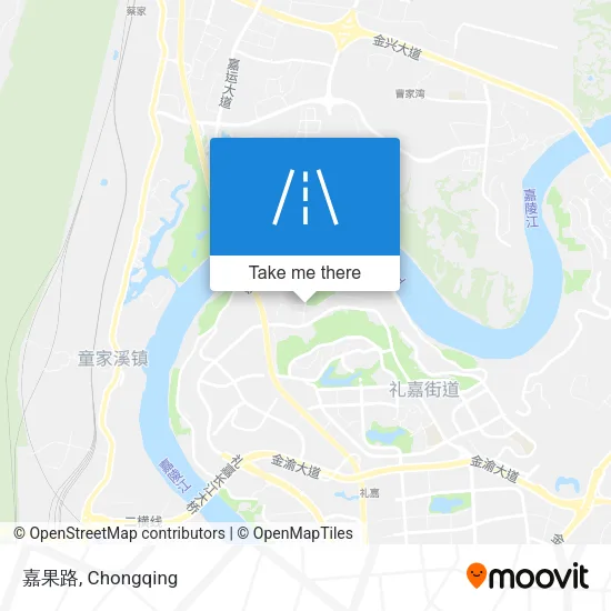 嘉果路 map