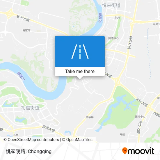 姚家院路 map