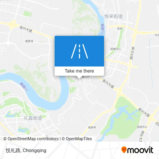 悦礼路 map
