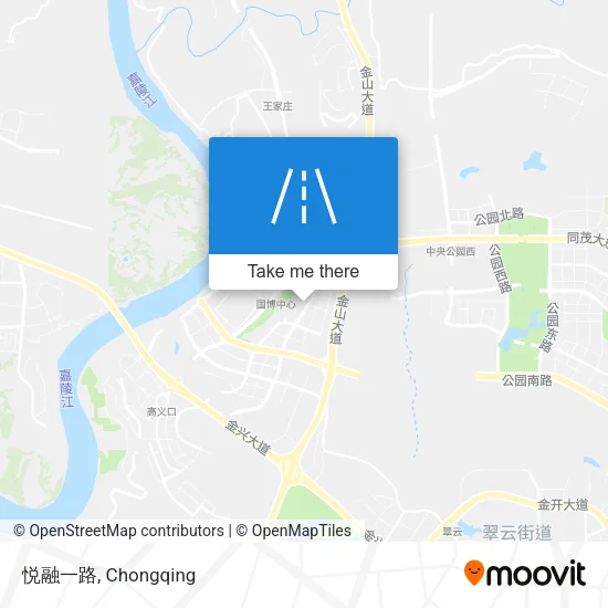 悦融一路 map