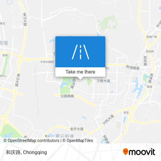 和庆路 map