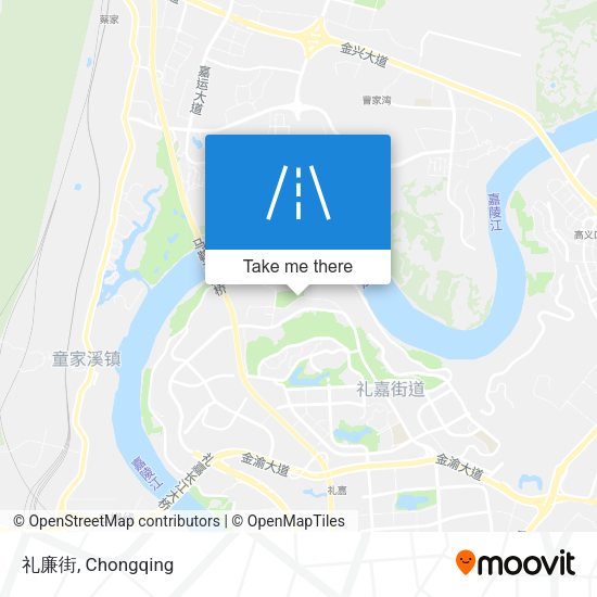 礼廉街 map