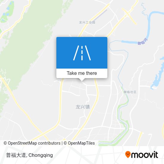 普福大道 map