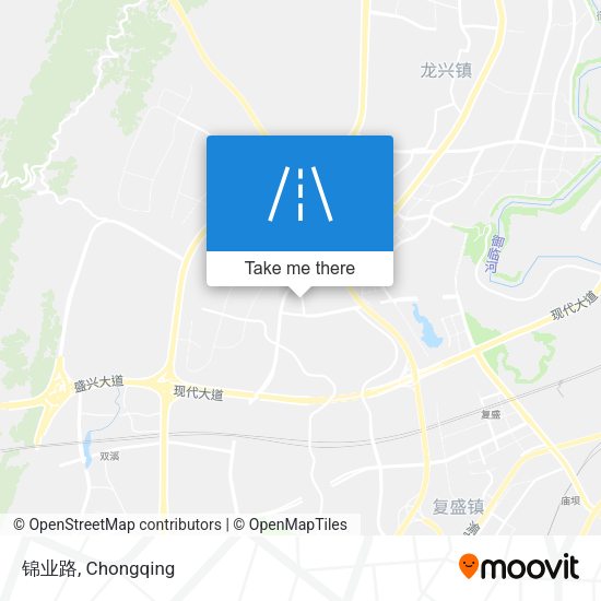 锦业路 map