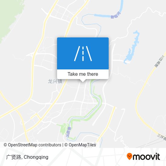 广贤路 map