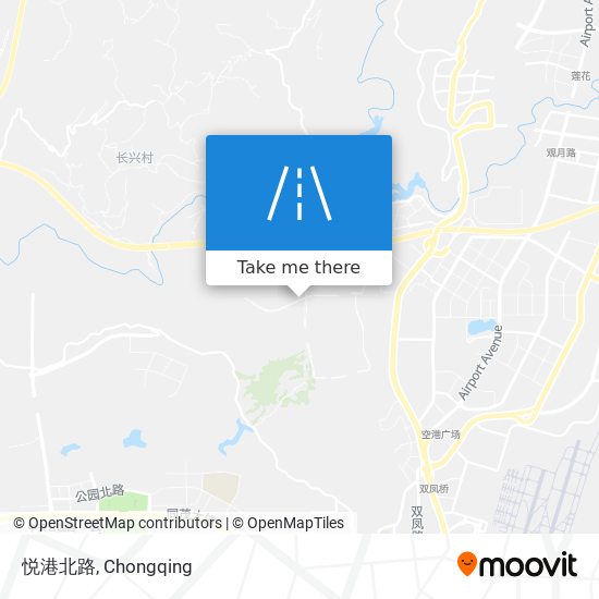 悦港北路 map