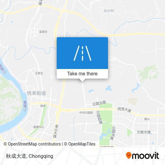 秋成大道 map