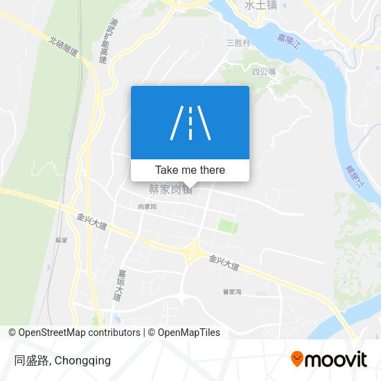 同盛路 map