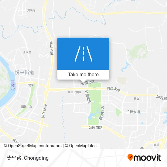 茂华路 map
