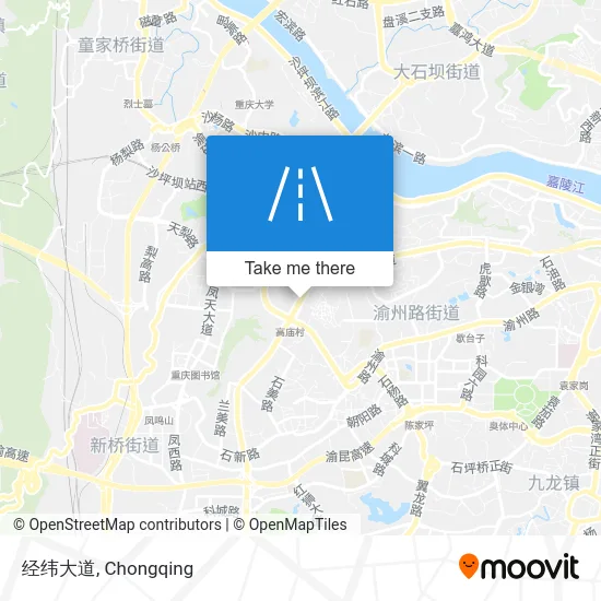经纬大道 map