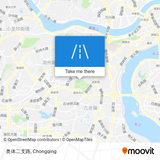 奥体二支路 map