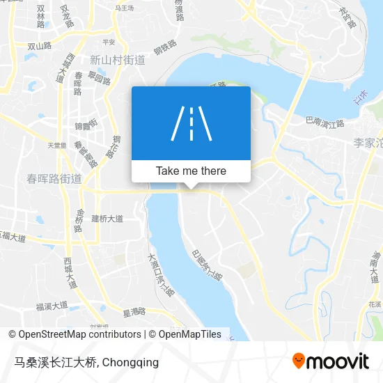 马桑溪长江大桥 map
