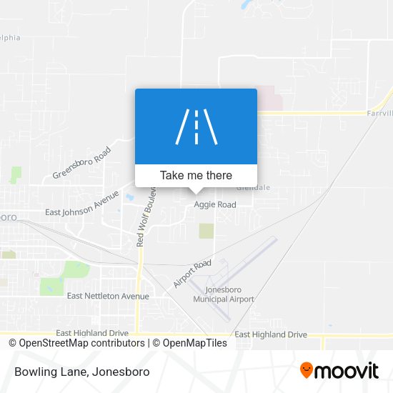 Mapa de Bowling Lane