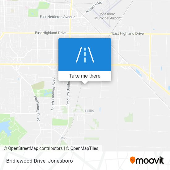 Mapa de Bridlewood Drive
