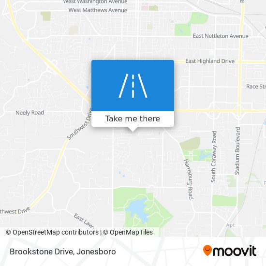 Brookstone Drive map