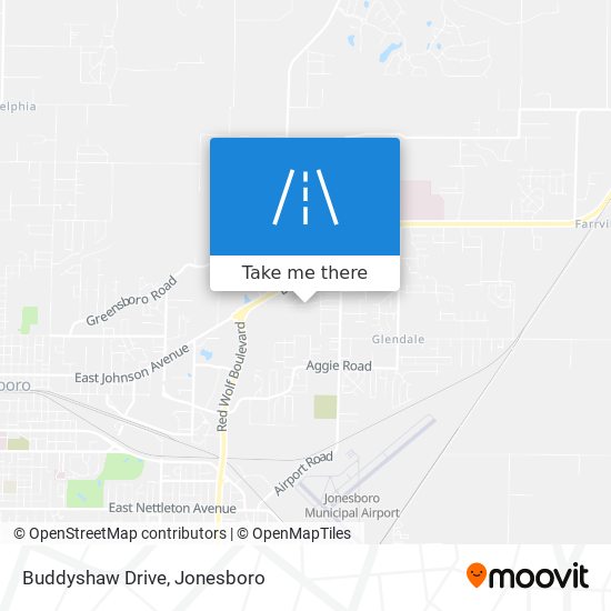 Buddyshaw Drive map