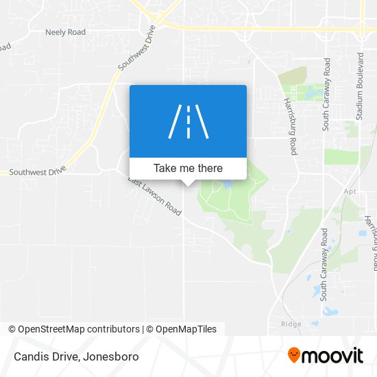 Candis Drive map