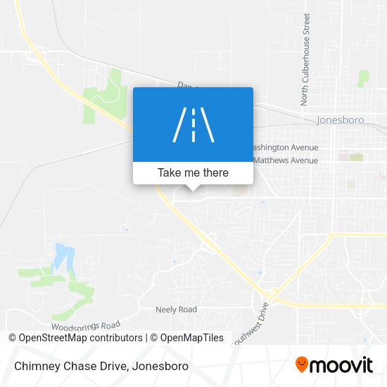 Chimney Chase Drive map