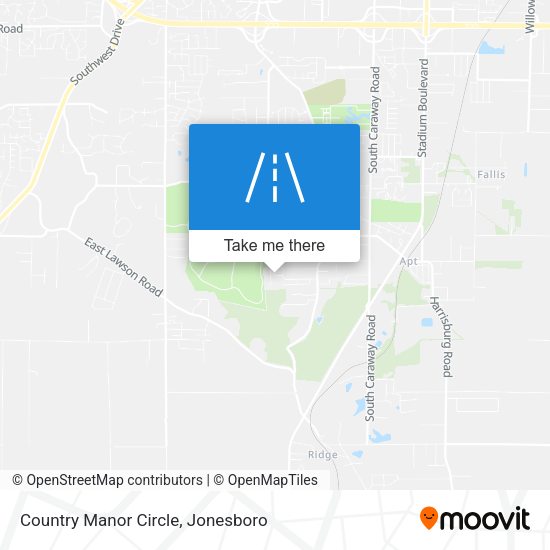 Mapa de Country Manor Circle