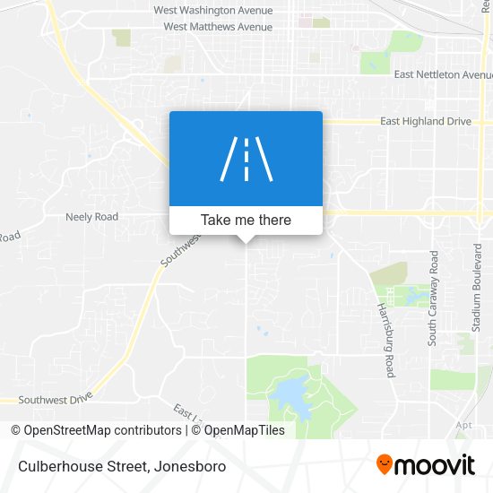 Culberhouse Street map