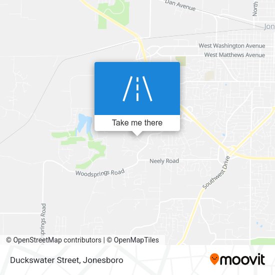 Duckswater Street map