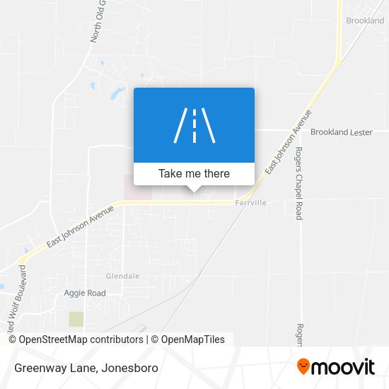 Mapa de Greenway Lane