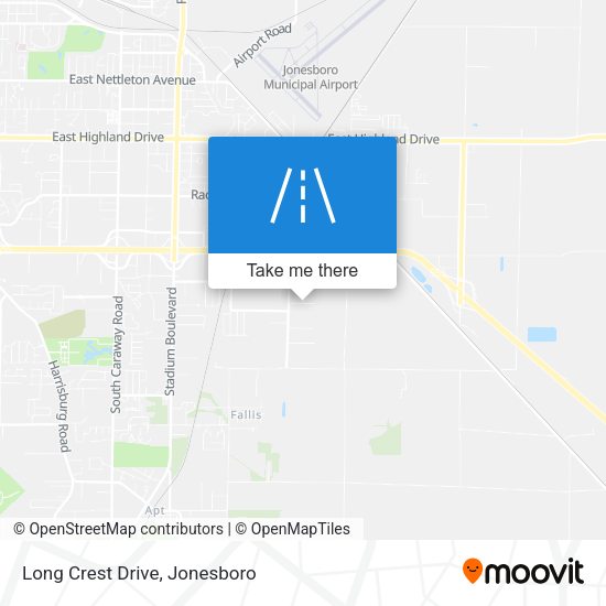 Mapa de Long Crest Drive