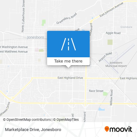 Marketplace Drive map