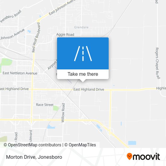 Mapa de Morton Drive
