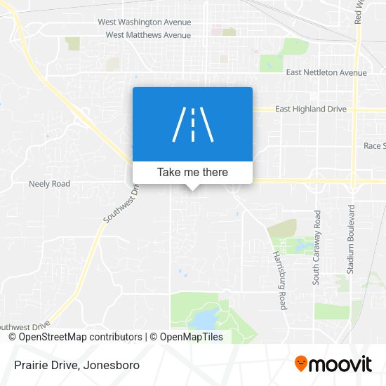 Mapa de Prairie Drive