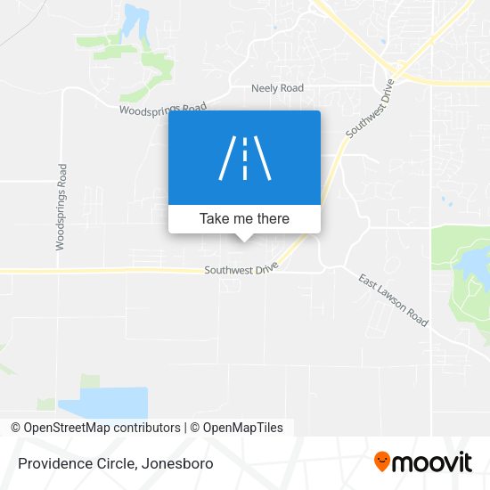 Providence Circle map