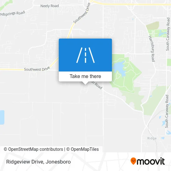 Ridgeview Drive map