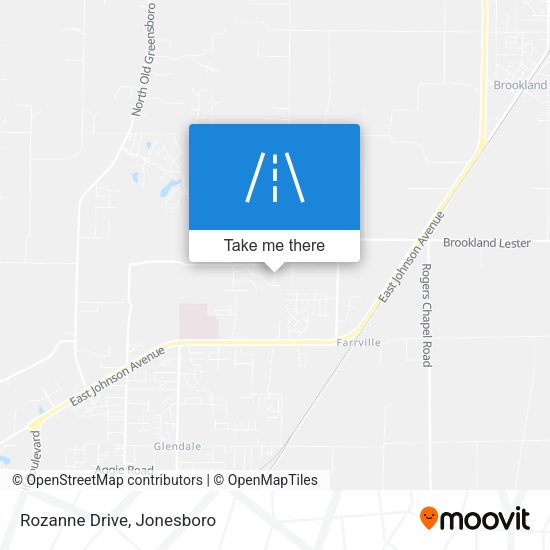 Mapa de Rozanne Drive