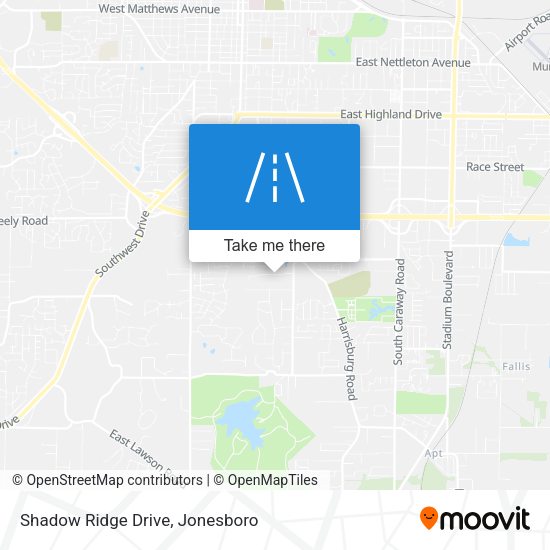 Mapa de Shadow Ridge Drive