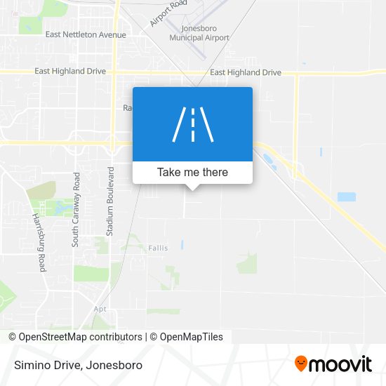 Mapa de Simino Drive