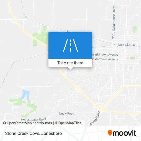 Stone Creek Cove map