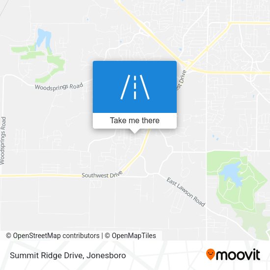 Summit Ridge Drive map