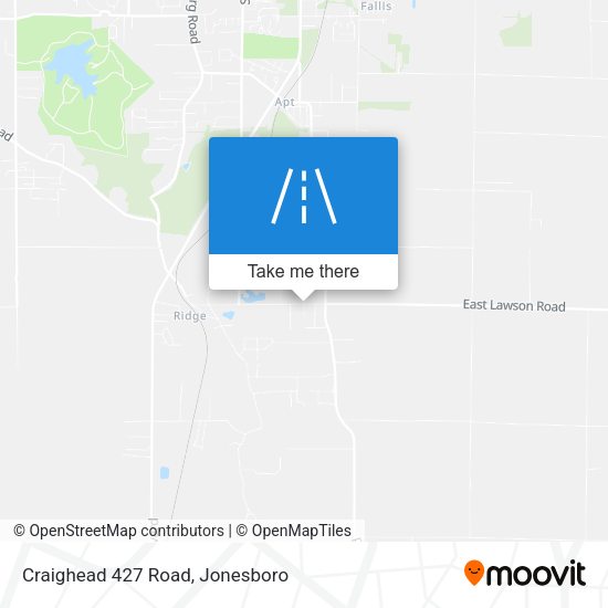 Craighead 427 Road map